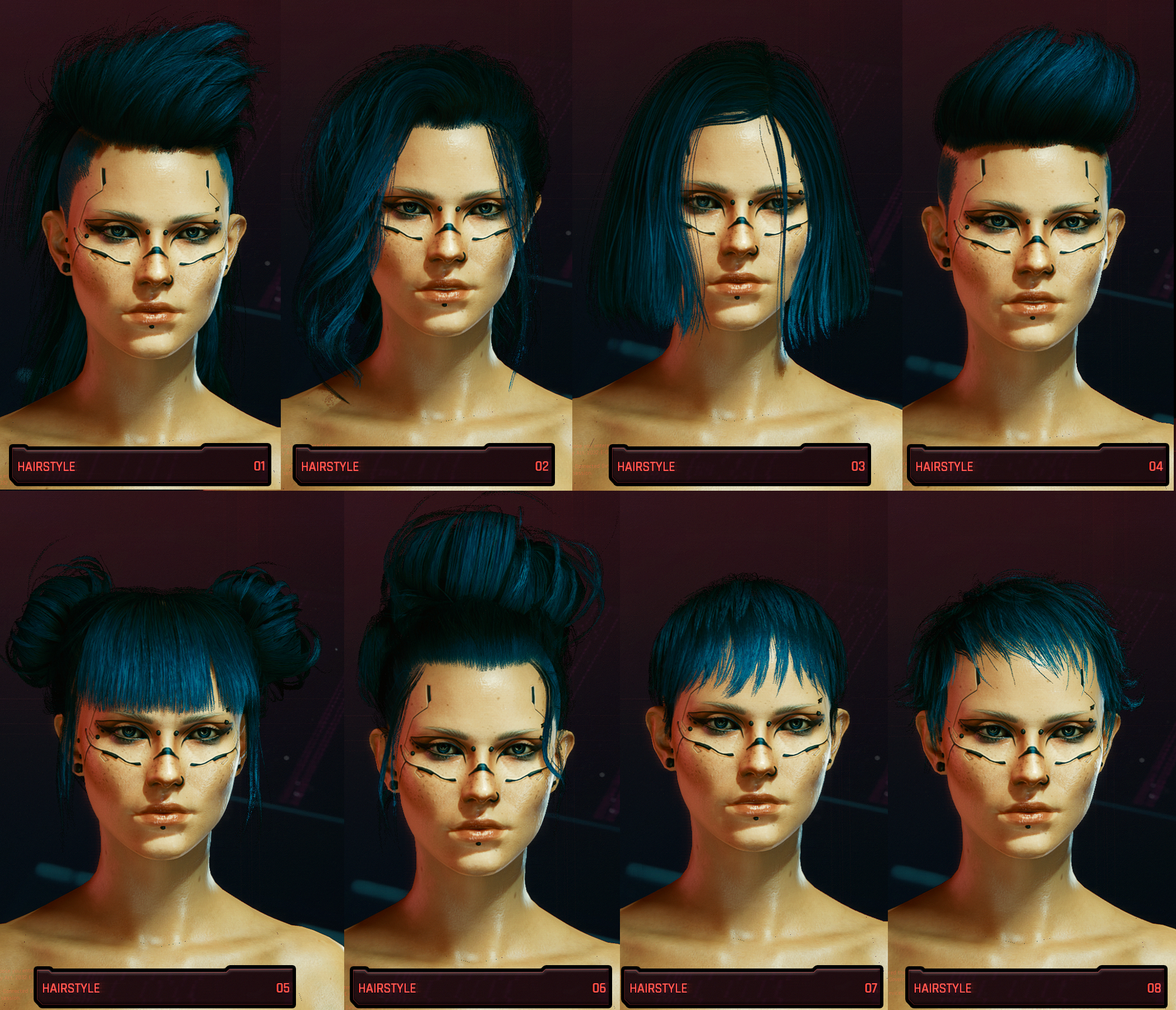 Cyberpunk mods лица фото 3